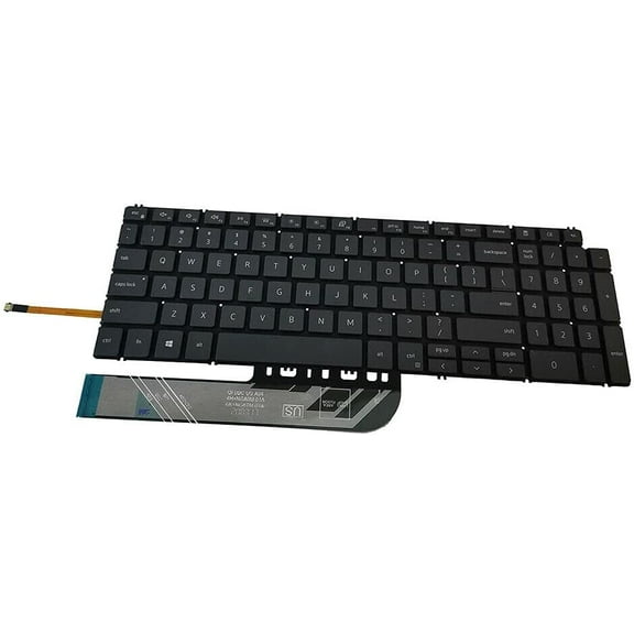 New US Black English Backlit Laptop Keyboard (Without palmrest) for Dell P84F P84F001 P85F P85F001 Light Backlight
