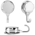 thumbnail image 1 of 6 Pieces Suction Cup Hook Towel And Bathrobe Vacuum System Wall Mounted Suction Cups For Bathroom And Kitchen, 1 of 1