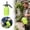 Green, variant on Leeye White 2 Liter Multi Purpose Spray Bottle, Adjustable Nozzle Household Cleaning Sprayer for Floor Glass Kitchen, Refillable Trigger Spray Bottle, White