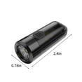 thumbnail image 3 of TIMIFIS Lighting Lamp Keychain Light Multifunctional Small Flashlight Type-C Direct Charging Hook Portable Lighting Emergency Light Camping & Hiking, 3 of 8