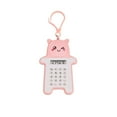 thumbnail image 2 of Djunllk Calculator - Super Cute 8 Digit LCD Display Exquisite Mini Scientific Calculator, Standing Animal Shapes Pocket Size Standard Function for On-the-Go Office School, Backpack Pendant, 2 of 3