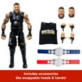 thumbnail image 4 of WWE Ultimate Edition Kevin Owens Action Figure & Accessories Set, 6-inch Collectible, 30 Articulation Points, 4 of 7
