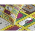 thumbnail image 4 of Ambesonne Music Quilted Bedspread Set 3 Pcs, Audio Casette Tape, King Size, Multicolor, 4 of 5