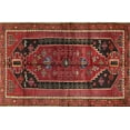 thumbnail image 1 of Ahgly Company Indoor Rectangle Traditional Sienna Brown Persian Area Rugs, 5' x 8', 1 of 6