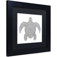 thumbnail image 2 of Trademark Fine Art "Spirit Animals 5" Canvas Art by Filippo Cardu, Black Matte, Black Frame, 2 of 4