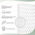 thumbnail image 2 of Dream on Me 2-in-1 Breathable 132 Premium Coil Inner Spring Standard Crib & Toddler Mattress, 2 of 7