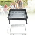 thumbnail image 3 of Barbecue Grill, Stable Structure Folding Outdoor BBQ Grill  for Camping, 3 of 7