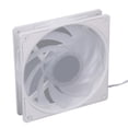 thumbnail image 1 of Case Cooler Fan, 140mm CPU Fan 2000RPM 4 Pin PWM Quiet Silicone Pad  for Computer Black,White, 1 of 7