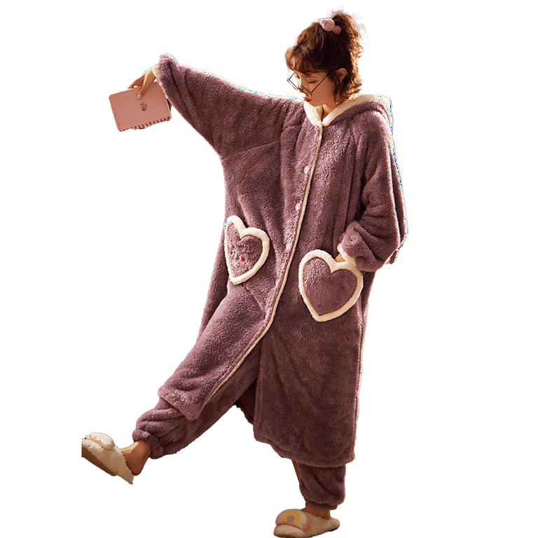 DanceeMangoo Winter Pyjamas Medium Style Pajamas пижама женская  Intensification pijamas Women Sleepwear Loose Version женский Plus Size XXL  