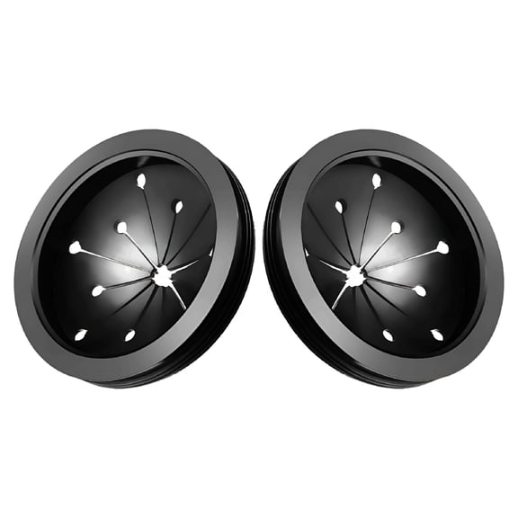 ACDANC 2Pcs Circular Plastic Garbage Disposal Splash Guards for Kitchen Users 3.1x3.1x0.6in