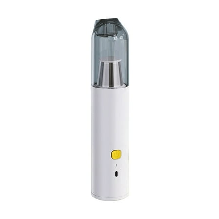 Handheld Cordless Vacuum Cleaner 14000Pa Strong Suction Small Vacuum Cleaner Multi-Nozzles for Home Keyboard White