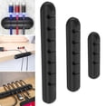 thumbnail image 1 of Silicone Usb Cable Organizer Office Home Tidy Management Cable Wire Holder, 1 of 4