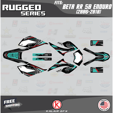 Kalair GFX Graphics Kit for Beta RR50 (2006-2010) Rugged Series Kalair GFX Graphics Kit for Beta RR50 (2006-2010) Rugged Series