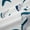 White Blue 02, variant on Feelyou Shark Coral Black Out Curtains, Blue Sea Animal Curtains Pack of 2 (42x63 Each)