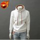 thumbnail image 3 of Sudadera con capucha de invierno para hombre, sudadera con capucha cálida para hombre, estilo coreano, ofertas de ropa barata, ropa de calle vintage Y2k de otoño, holgada, divertida de los años 90, 3 of 5