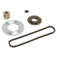 thumbnail image 1 of Piedina de la Rueda de Cadena, Coloción de Ruedas Trasero Delantera 4 Oritos de 13 mm Conector 11t y 55t 82 Cadena de Enlaces para mini motocletas, 1 of 7