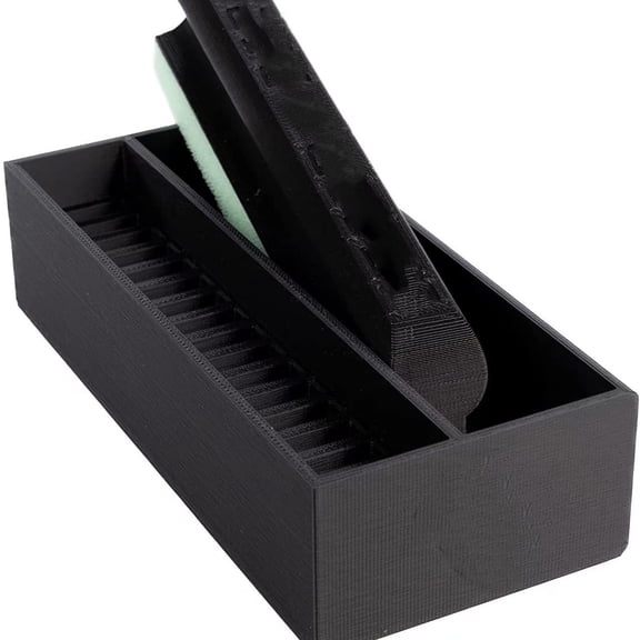 ACDANC Beard Cleaner Brush&Holder Set: Clean Up Beard Trimmings from Sinks&Countertops After Shaving-Best Gifts for Men Beard Brush Clean Up Sink(Set)