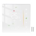 thumbnail image 1 of Thermostat intelligent programmable Wi-Fi pour Tuya, pour chère, chauffage au sol, blanc, 95-240 V, 1 of 4
