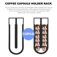 thumbnail image 3 of unbranded Premium Coffee Rack Negro Para Cápsulas Con Alta Capacidad Y Estructura Resistente Antioxidante, 3 of 7