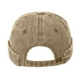 thumbnail image 5 of Classic Vintage Style Solid Color Sailor Brimless Skull Hat Casual Washed Cotton Rolled Cuff Harbour Hat Khaki, 5 of 5