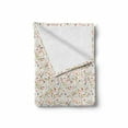 thumbnail image 2 of Cartoon Soft Flannel Fleece Throw Blanket, Colorful Heart Shapes Traditional Japanese Clouds Pink Doodled Flowers and Birds, Cozy Plush for Indoor and Outdoor Use, 60" x 80", Multicolor, by Ambesonne, 2 of 6
