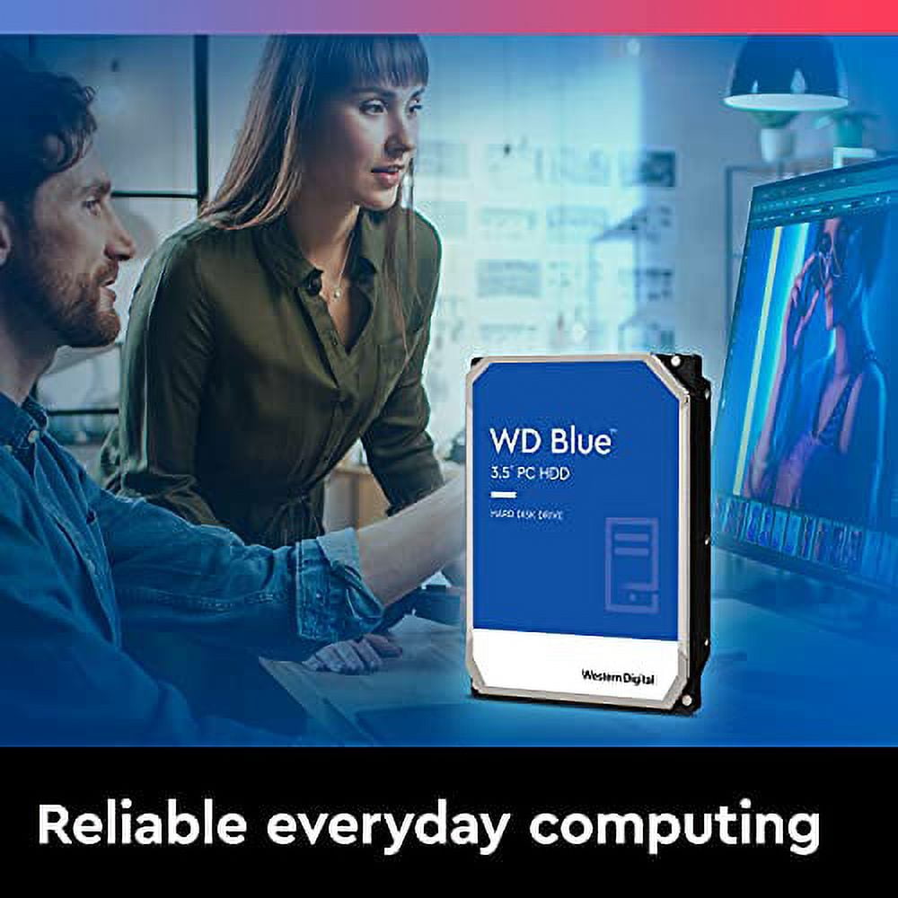 Western Digital 8TB WD Blue PC Internal Hard Drive HDD - 5640 RPM