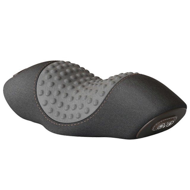 Heat Compress Neck Traction Massager, Hump-Fisiorest 3-in-1 Cervical Spine Massager Pillow with Vibration, Great Present Idea