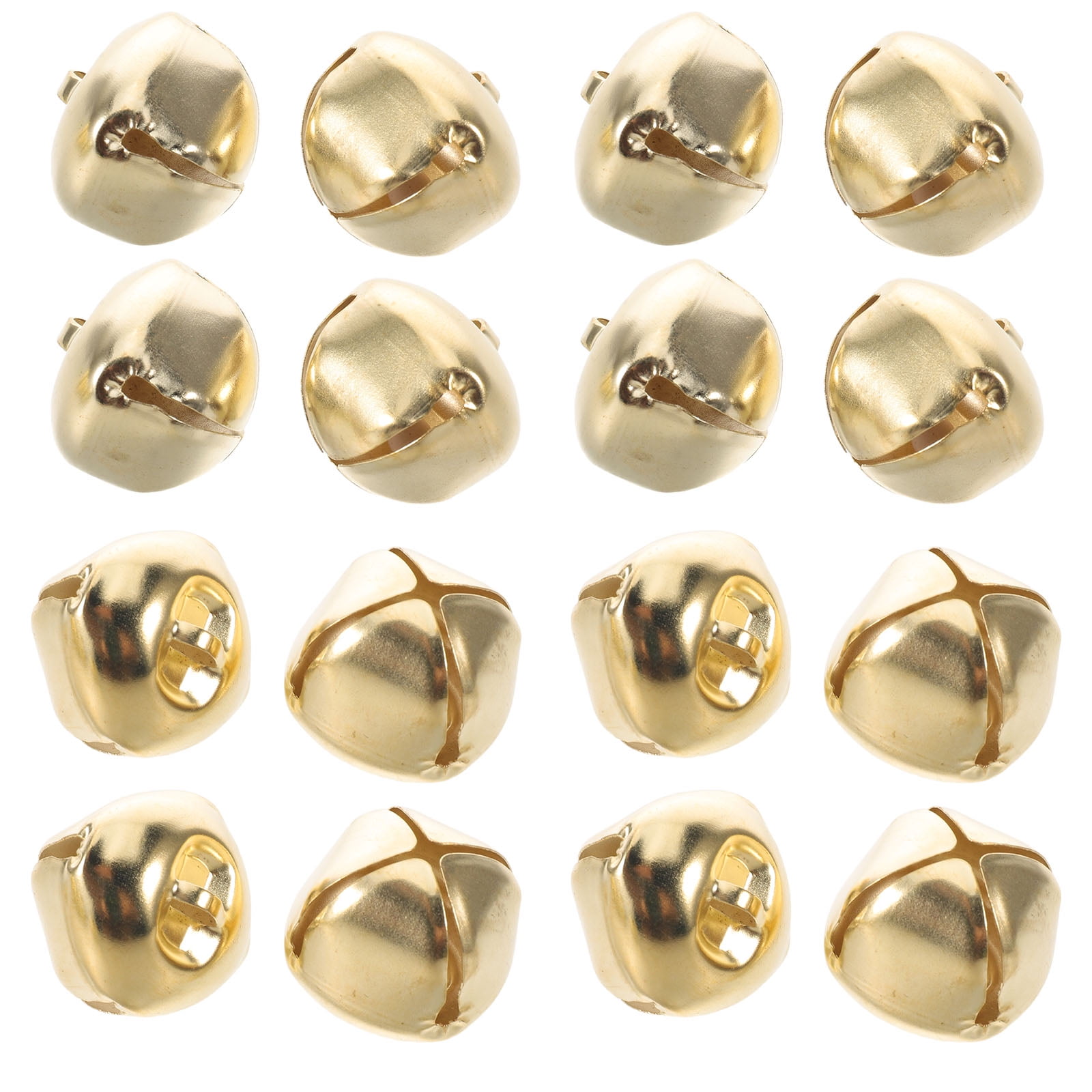 UPOUART 100Pcs Dog Collar Bells with Unique Cross Design Clear Sound Lightweight Metal Pet Pendant Accessories