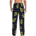 thumbnail image 3 of Goofa Avocado Printed Soft Pajama Pants for Men, Wide Leg Comfy Casual Lounge Yoga Pants-Small, 3 of 9