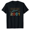 thumbnail image 1 of AALJY Awesome Since 2001 Year Of Birth Birthday T-Shirt, 1 of 1