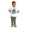 thumbnail image 3 of I Am a Big Brother Cute Siblings Youth T Shirt Tee Boys Infant Toddler Brisco Brands 5T, 3 of 5