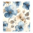 thumbnail image 6 of Dishwasher Sticker Dishwasher Cover Magnet Refrigerator Home Decorative Art Kitchen Panel Decal Blue Watercolor Flowers 23x26 Inch, 6 of 6