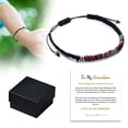 thumbnail image 1 of Pulsera trenzada con cuentas, te amo nieto pulseras Morse te amo nieto pulsera Morse durabilidad extendida, 1 of 8