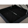 thumbnail image 5 of Full Size Upholstered Hydraulic Storage Platform Bed,Black, 5 of 6