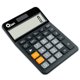 thumbnail image 5 of Calculadora de escritorio Qian QYD-164EC-03 Pantalla LCD 12 digitos, doble fuente de energía (solar+bateria), uso profesional, teclas de plástico con espaciado, base antideslizante., 5 of 8
