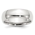 thumbnail image 1 of Beautiful SS 7mm Comfort Fit Size 13 Band, 1 of 2