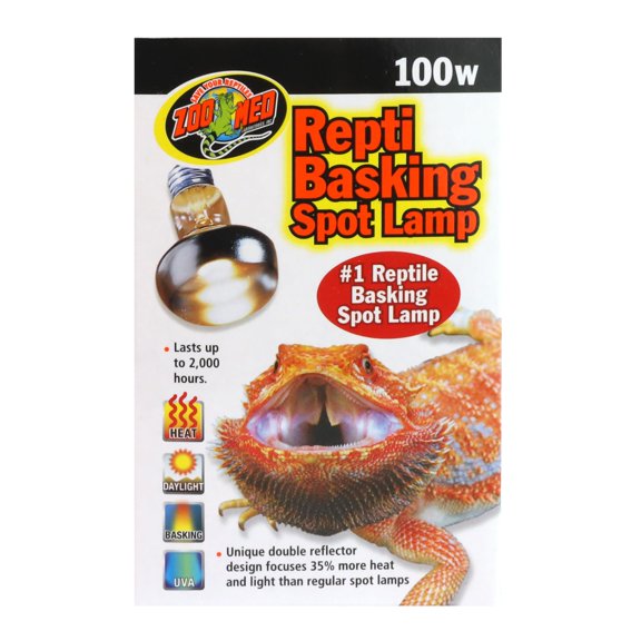 Lámpara Spot de Calor Repti Basking Zoo Med 100W UVA