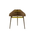 thumbnail image 5 of Bradley Wood 4 Pc. Round Sectional Cubicle Desk Set in Rustic Brown & Yellow, 5 of 8