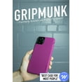 thumbnail image 2 of Smartish iPhone 11 Pro Max Slim Case - Gripmunk [Lightweight + Protective] Thin Cover (Silk) - Purple Reign, 2 of 6