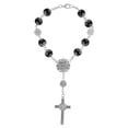 thumbnail image 1 of Pulsera de rosarios Pulsera de cuentas de oración Accesorio colgante para espejo retrovisor de coche, 1 of 5