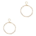 thumbnail image 3 of Qarigey Tobillera Elegante Universal Oro Plata Joyería estética con diamantes de imitación Tobilleras transparentes Cadenas para pies Oro Type2 NO2 Qarigey CBP253608, 3 of 6