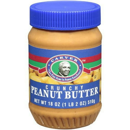 Carver: Crunchy Peanut Butter, 18 oz