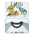 thumbnail image 4 of ATAIKU Toddler and Little Boys 2-Piece Pajamas Short Sleeve Tops and Shorts Summer PJ Set Kid Sleepwear - Dinosaur, 4 of 9
