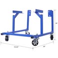 LNJBABAO Engine Cradle with Wheels 3in Heavy Duty Steel Construction