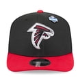 thumbnail image 2 of Men's New Era  Black/Red Atlanta Falcons 2026 NFL Draft 9SEVENTY Adjustable Hat, 2 of 6
