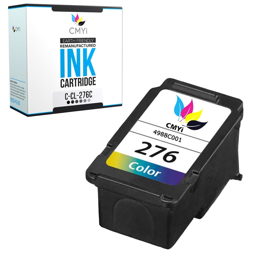 CMYi CL-276 Tri-color Ink Cartridge Replacement Compatible for Canon PIXMA Printer, 1 Count