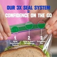 thumbnail image 5 of Ziploc Sandwich Bags with EasyGuide 105 Count - Pack of 2, 5 of 5