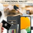 thumbnail image 4 of Galaxy S24 Wallet Case for Samsung Galaxy S24 Premium Luxury PU Leather Wallet Flip Magnetic Clasp Cover Retro S24 Case Credit Card Holder Kickstand Shockproof Case,
Black, 4 of 17
