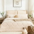 thumbnail image 2 of BDEUS Queen Comforter Set 5 Pieces,Bed in a Bag, Bedding Set with Comforter,Fitted Sheet,Flat Sheet,Pillowcase, All Seasons, 2 of 14