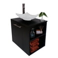 thumbnail image 2 of Gabinete para Baño con Lavamanos y Monomando Derecho DECOMOBIL negro mate GABINETE 07, 2 of 4